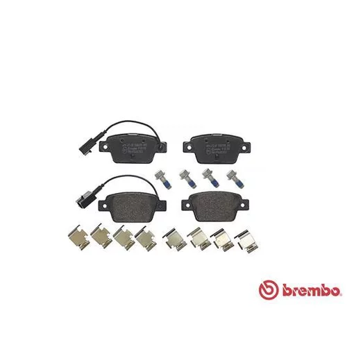 Sada brzdových platničiek kotúčovej brzdy P 23 135 /BREMBO/ - obr. 1