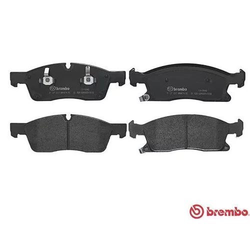 Sada brzdových platničiek kotúčovej brzdy P 37 017 /BREMBO/ - obr. 1