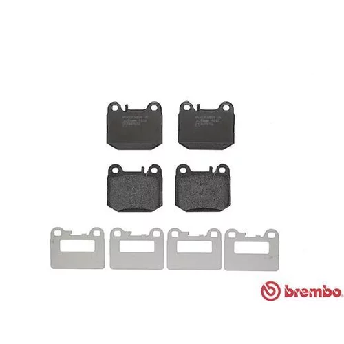 Sada brzdových platničiek kotúčovej brzdy P 50 043 /BREMBO/ - obr. 1