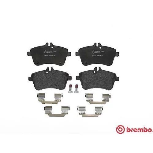Sada brzdových platničiek kotúčovej brzdy P 50 057 /BREMBO/ - obr. 1