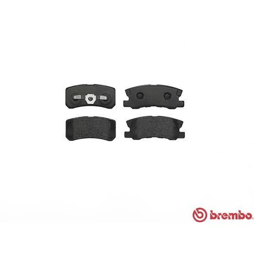 Sada brzdových platničiek kotúčovej brzdy P 54 031 /BREMBO/ - obr. 1