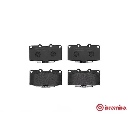 Sada brzdových platničiek kotúčovej brzdy P 56 034 /BREMBO/ - obr. 1