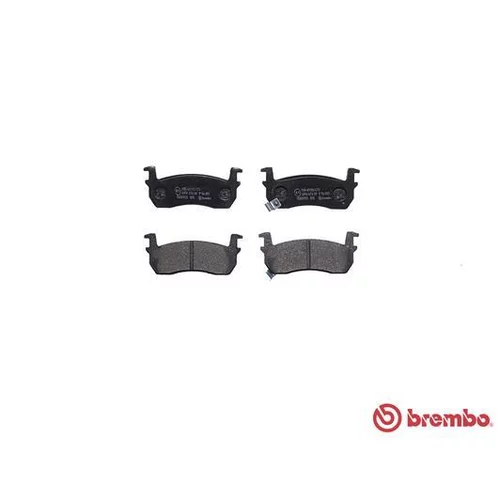 Sada brzdových platničiek kotúčovej brzdy P 56 057 /BREMBO/ - obr. 1