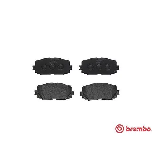 Sada brzdových platničiek kotúčovej brzdy P 83 101 /BREMBO/ - obr. 1