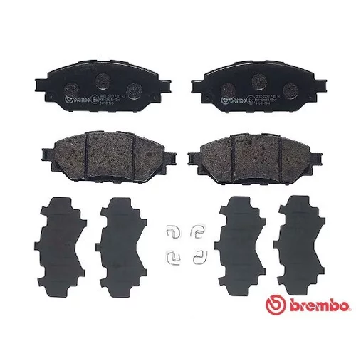 Sada brzdových platničiek kotúčovej brzdy P 83 167 /BREMBO/ - obr. 1
