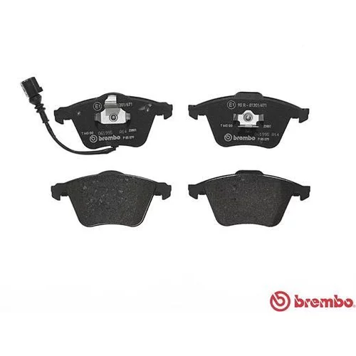 Sada brzdových platničiek kotúčovej brzdy P 85 079 /BREMBO/ - obr. 1