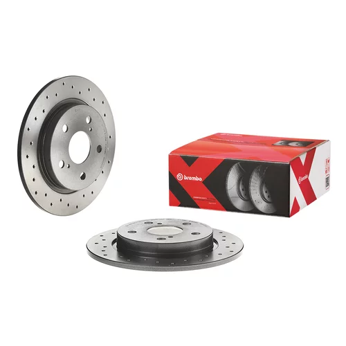 Brzdový kotúč 08.A912.1X /BREMBO/ - obr. 1