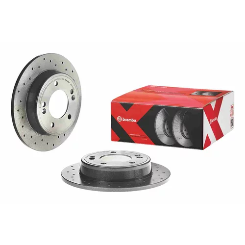 Brzdový kotúč 08.C172.2X /BREMBO/ - obr. 1