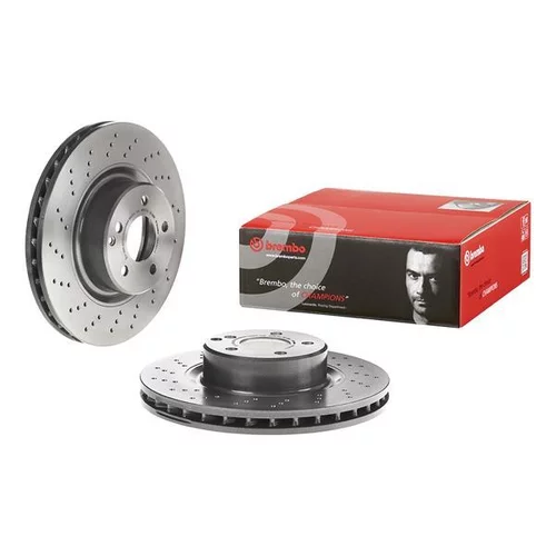 Brzdový kotúč 09.A353.11 /BREMBO/ - obr. 1