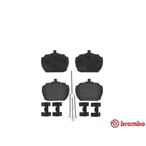 Sada brzdových platničiek kotúčovej brzdy P 24 004 /BREMBO/ - obr. 1
