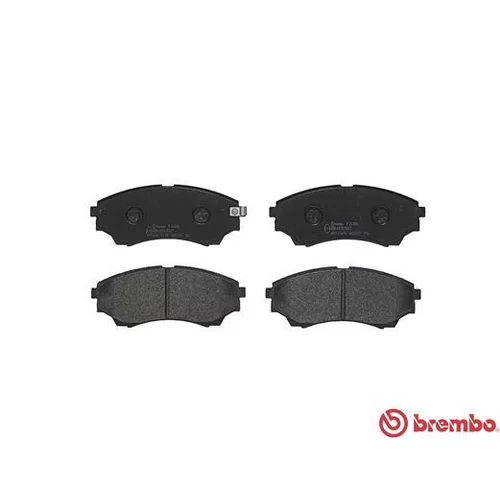 Sada brzdových platničiek kotúčovej brzdy P 24 086 /BREMBO/ - obr. 1