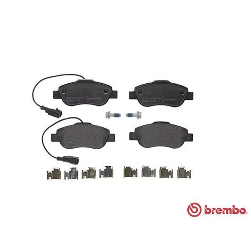Sada brzdových platničiek kotúčovej brzdy P 24 150 /BREMBO/ - obr. 1