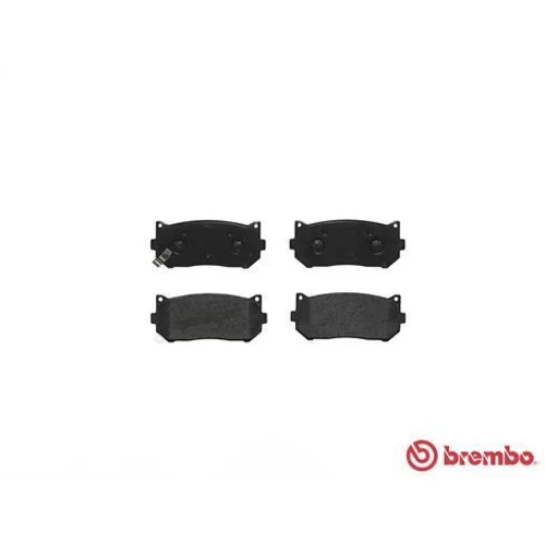 Sada brzdových platničiek kotúčovej brzdy P 30 008 /BREMBO/ - obr. 1