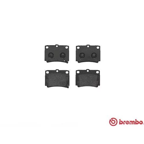 Sada brzdových platničiek kotúčovej brzdy P 54 026 /BREMBO/ - obr. 1