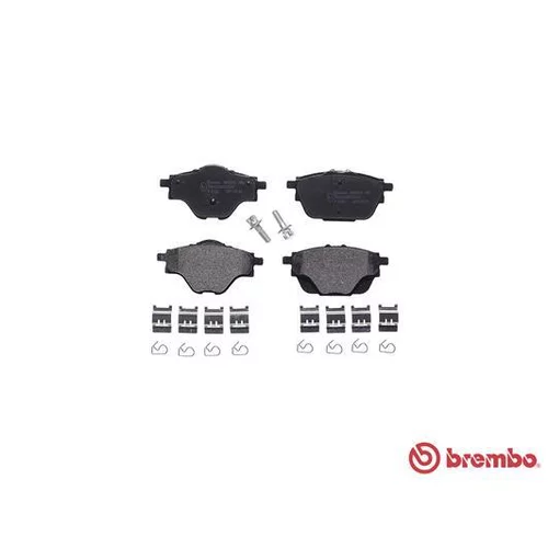 Sada brzdových platničiek kotúčovej brzdy P 61 124 /BREMBO/ - obr. 1