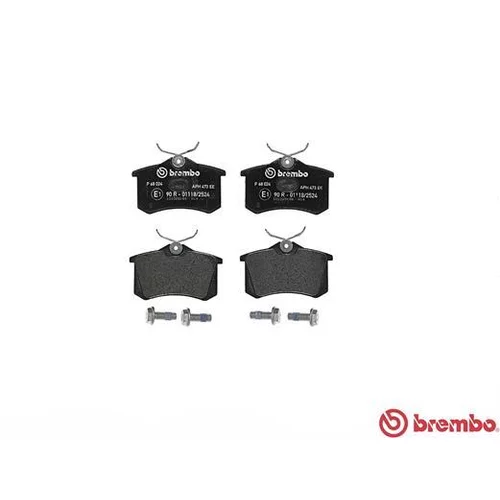 Sada brzdových platničiek kotúčovej brzdy P 68 024 /BREMBO/ - obr. 1