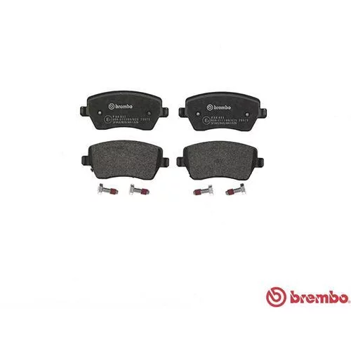 Sada brzdových platničiek kotúčovej brzdy P 68 033 /BREMBO/ - obr. 1