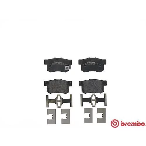 Sada brzdových platničiek kotúčovej brzdy P 79 027 /BREMBO/ - obr. 1