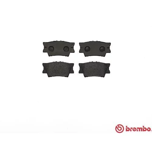 Sada brzdových platničiek kotúčovej brzdy P 83 089 /BREMBO/ - obr. 1