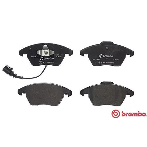 Sada brzdových platničiek kotúčovej brzdy P 85 146 /BREMBO/ - obr. 1