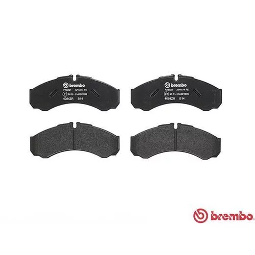 Sada brzdových platničiek kotúčovej brzdy P A6 021 /BREMBO/ - obr. 1