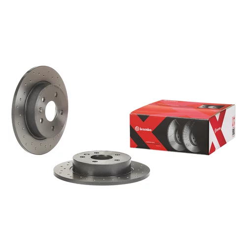 Brzdový kotúč 08.D225.1X /BREMBO/ - obr. 1