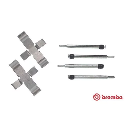 Sada príslušenstva obloženia kotúčovej brzdy A 02 207 /BREMBO/