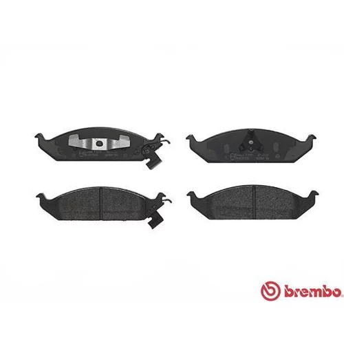 Sada brzdových platničiek kotúčovej brzdy P 11 011 /BREMBO/ - obr. 1