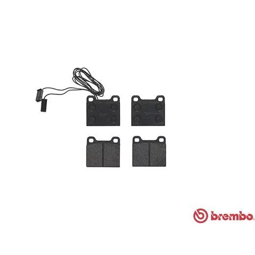 Sada brzdových platničiek kotúčovej brzdy P 23 012 /BREMBO/ - obr. 1