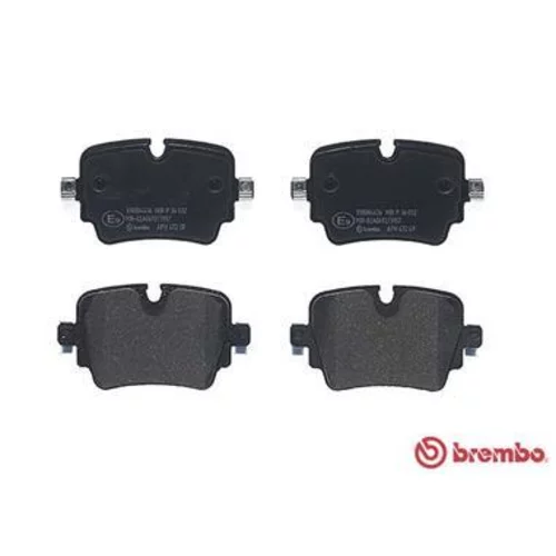 Sada brzdových platničiek kotúčovej brzdy P 36 032 /BREMBO/ - obr. 1