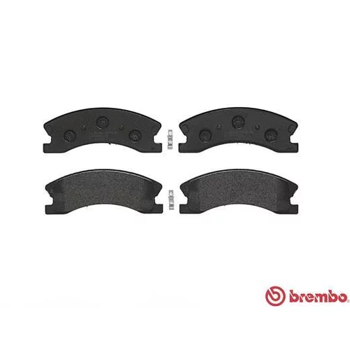 Sada brzdových platničiek kotúčovej brzdy P 37 008 /BREMBO/ - obr. 1