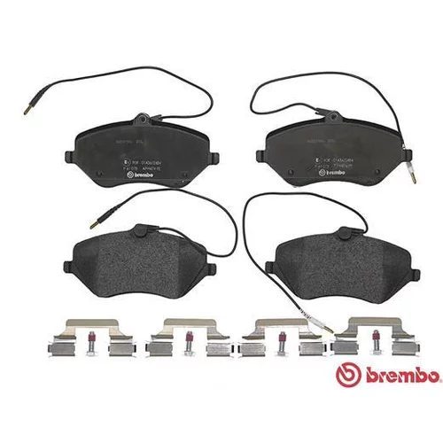 Sada brzdových platničiek kotúčovej brzdy P 61 078 /BREMBO/ - obr. 1