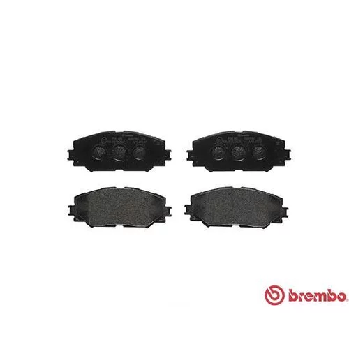 Sada brzdových platničiek kotúčovej brzdy P 83 082 /BREMBO/ - obr. 1