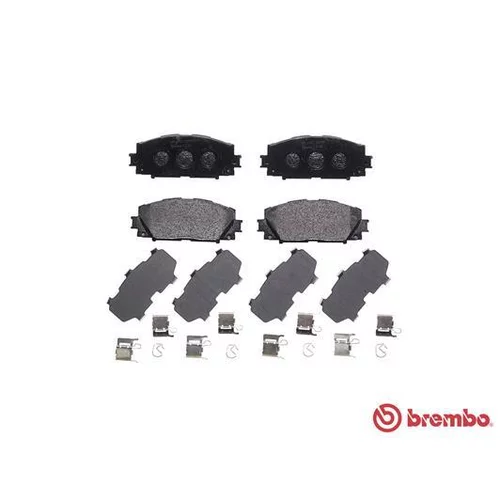 Sada brzdových platničiek kotúčovej brzdy P 83 141 /BREMBO/ - obr. 1