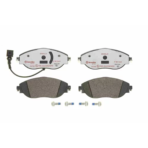 Sada brzdových platničiek kotúčovej brzdy P 85 144X /BREMBO/ - obr. 1