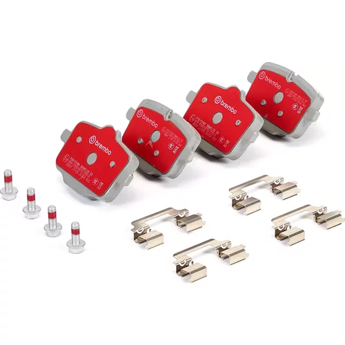 Sada brzdových platničiek kotúčovej brzdy P06101NX /BREMBO/ - obr. 1