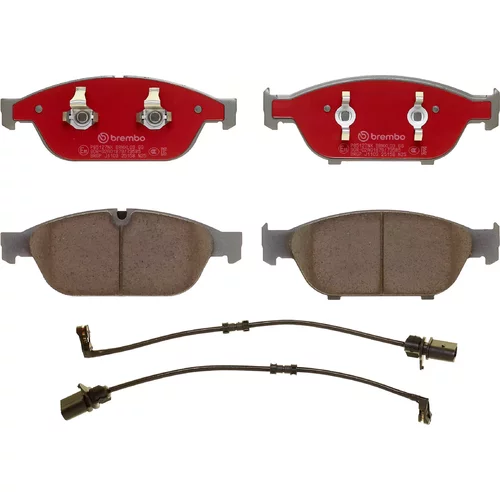 Sada brzdových platničiek kotúčovej brzdy P85127NX /BREMBO/ - obr. 2