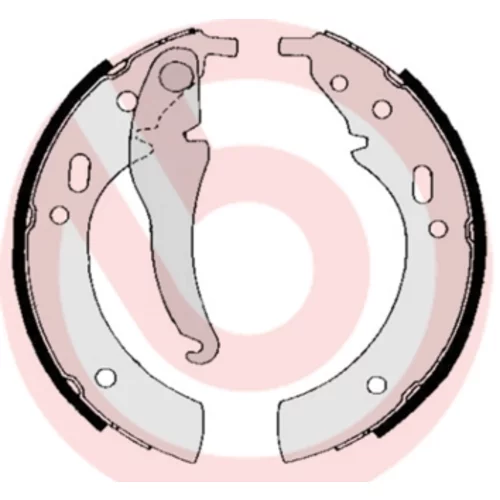 Sada brzdových čeľustí BREMBO S 06 501