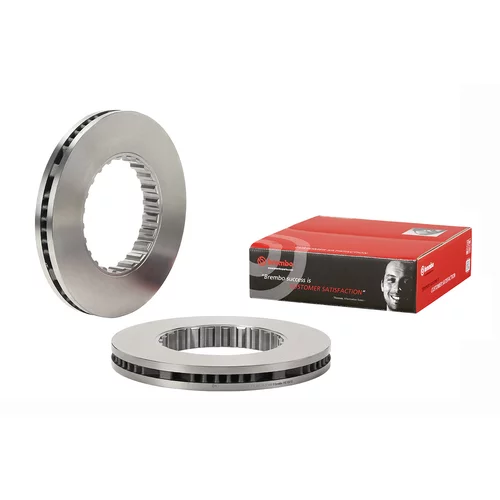 Brzdový kotúč 09.E160.10 /BREMBO/ - obr. 1