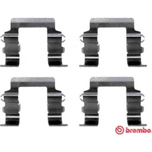 Sada príslušenstva obloženia kotúčovej brzdy BREMBO A 02 262