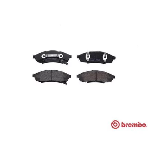 Sada brzdových platničiek kotúčovej brzdy P 07 003 /BREMBO/ - obr. 1