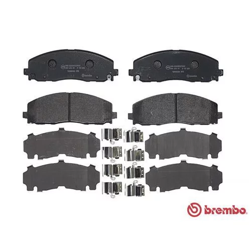 Sada brzdových platničiek kotúčovej brzdy P 11 035 /BREMBO/ - obr. 1