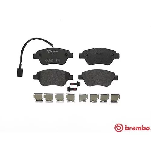 Sada brzdových platničiek kotúčovej brzdy P 23 108 /BREMBO/ - obr. 1