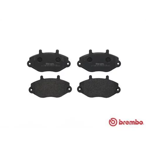 Sada brzdových platničiek kotúčovej brzdy P 24 033 /BREMBO/ - obr. 1