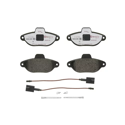 Sada brzdových platničiek kotúčovej brzdy P 24 147X /BREMBO/ - obr. 1