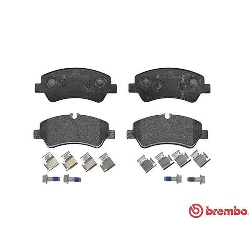Sada brzdových platničiek kotúčovej brzdy P 24 160 /BREMBO/ - obr. 1