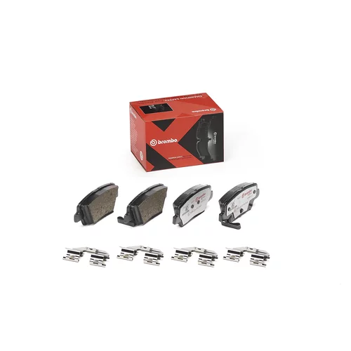 Sada brzdových platničiek kotúčovej brzdy P 30 067X /BREMBO/ - obr. 1