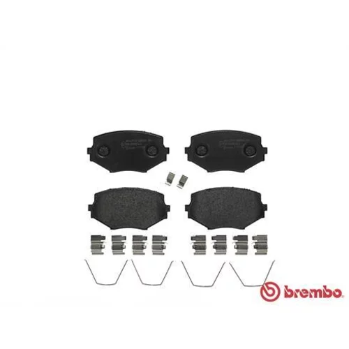 Sada brzdových platničiek kotúčovej brzdy P 49 020 /BREMBO/ - obr. 1