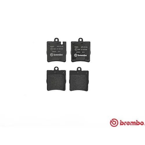 Sada brzdových platničiek kotúčovej brzdy P 50 033 /BREMBO/ - obr. 1