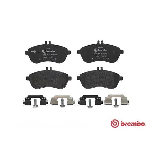 Sada brzdových platničiek kotúčovej brzdy P 50 070 /BREMBO/ - obr. 1